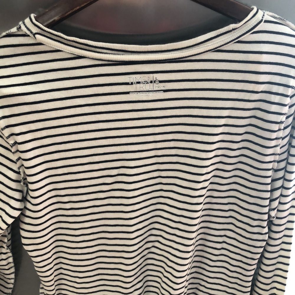 Striped time and true large long sleeve cotton - Picture 4 of 4